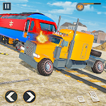 Cover Image of Скачать Monster Truck Derby Train Game  APK