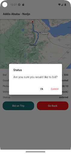 United Trucking Driver Screen 3
