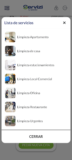 Android application Servizi Venezuela screenshort