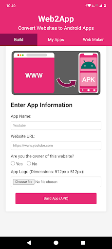 App preview