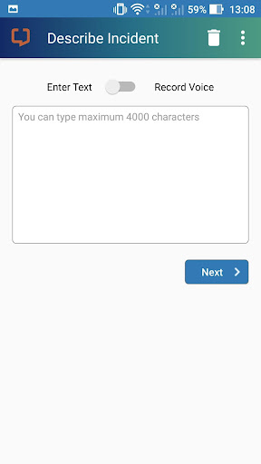 Datix Anywhere Screen 2