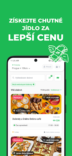 Android application Nesnězeno: Save food screenshort
