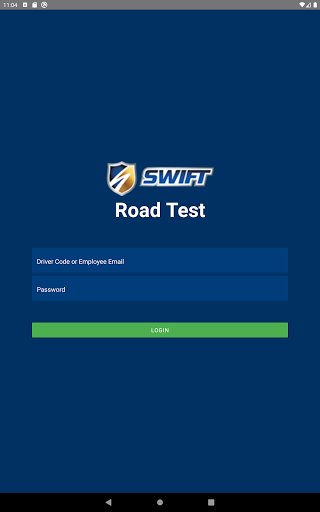 Android application Swift Road Test screenshort