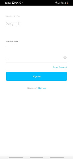 Deeliver Agent Screen 2