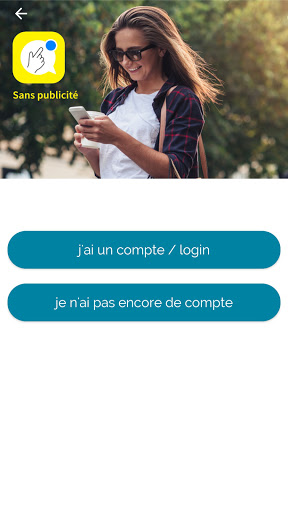 Android application ClickFinger screenshort