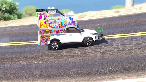 Android application Indian Heavy Driver DJ Game screenshort