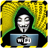 WiFi password hacker prank icon