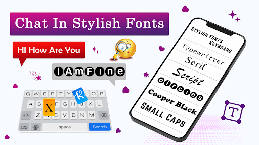 Android application Fonts Art - Font Keyboard screenshort