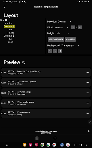 Dance Music Player Screen 3