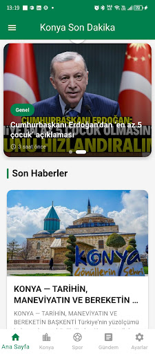 Konya Son Dakika 스크린샷 1