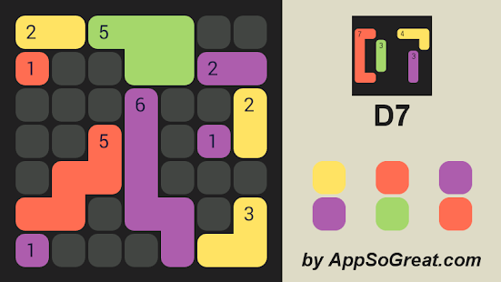 D7: împachetați domino-urile pe 7 capturi de ecran
