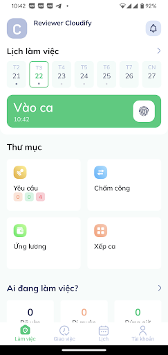Cloudify HRM - Ha Tien Screen 2