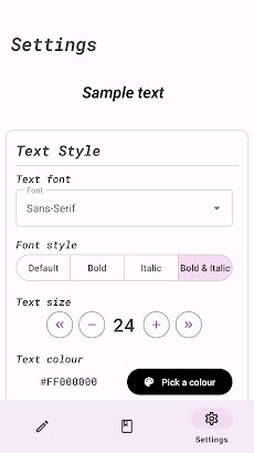 Text Basic – Basic Text Widgetのおすすめ画像2