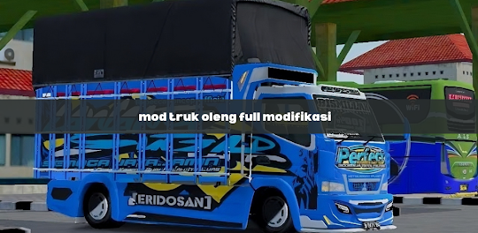 Mod Bussid Truk Oleng Modif