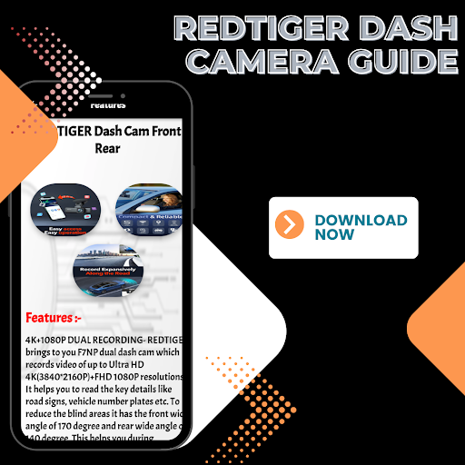 REDTIGER Dash Camera Guide Screen 3