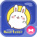 Cute Wallpaper Moon Rabbit Theme icon