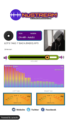 NuStream Radio Screen 3