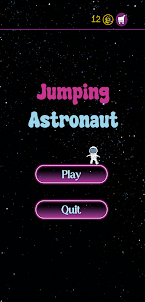 Jumping Astronaut
