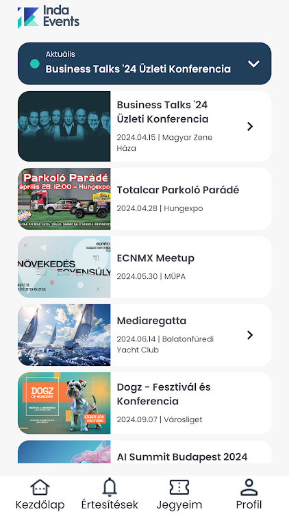 IndaEvents - 1.0.7 - (Android)