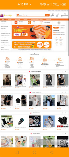 Android application Tookoosiniaja screenshort