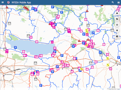 New York State Snowmobile Association Map 20-21 For Android 6