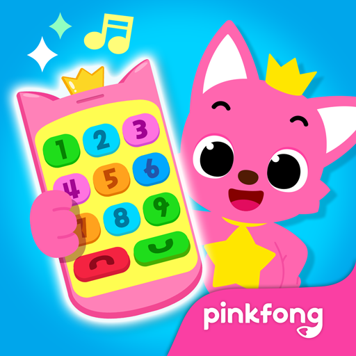 Pinkfong Bebê Tubarão Celular