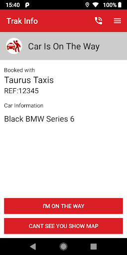 Taurus Taxis - Redditch Screen 3