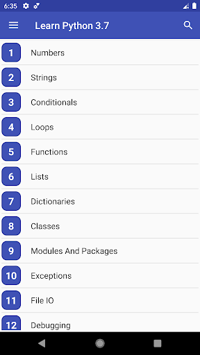Learn Python 3.7 Programming Screen 2