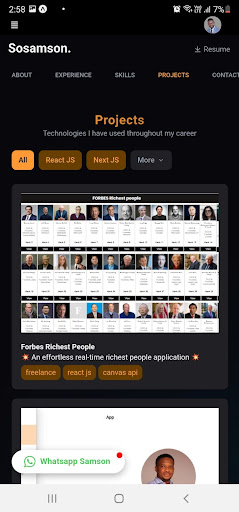 Sosamson App Screenshot 4 - AppWisp.com