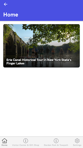 Android application Treasures Along the Erie Canal screenshort