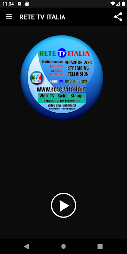 Android application RETE TV ITALIA screenshort