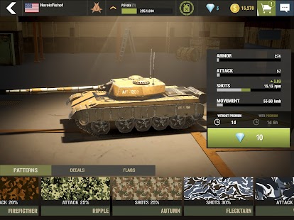 War Machines: Tank Army Game Screenshot