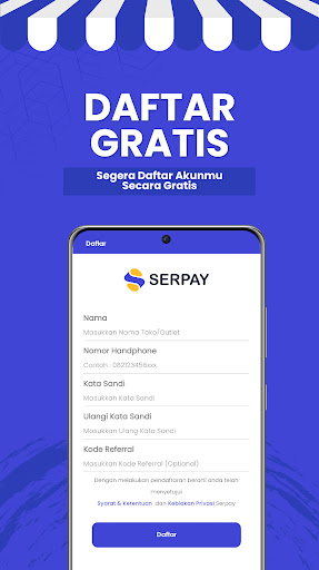 Android application SERPAY - Agen Pulsa Murah screenshort