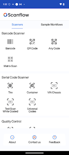 Scanflow Screen 2