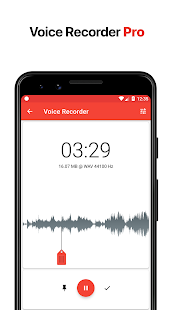 Voice Recorder Pro Captura de tela