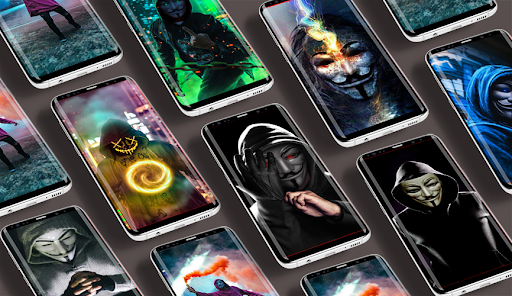 Android application Anonymous Wallpaper screenshort