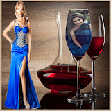 Drink Glass Photo Frame icon