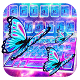 Galaxy Butterfly Keyboard Theme icon