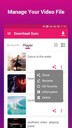 Video Downloader & Player, Locker - Download Guruのおすすめ画像2