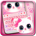 Cover Image of Download Cute Kitty Keyboard 7.0 APK