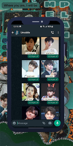Android application Plan Rathavit WASticker screenshort