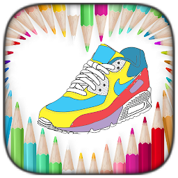Icon image Sneakers Coloring Pages