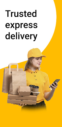 Android application Hungersbite Delivery screenshort