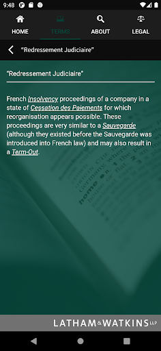 The Book of Jargon® - RSS Screen 3