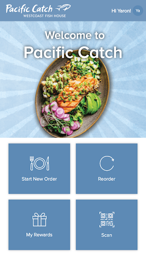 Android application Pacific Catch screenshort