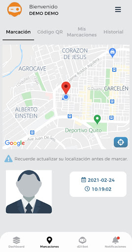 d2®Movil Screen 3