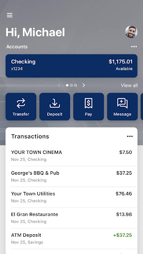 American Heritage Bank Screen 2