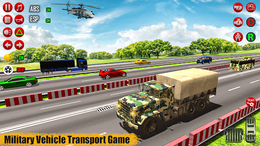 Army Truck Driving Army Games Screen 2