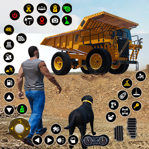 Construction Dump Truck Game  Icon