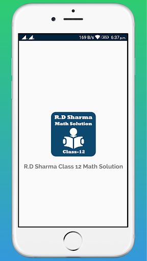 Android application RD Sharma Class 12 Solutions screenshort